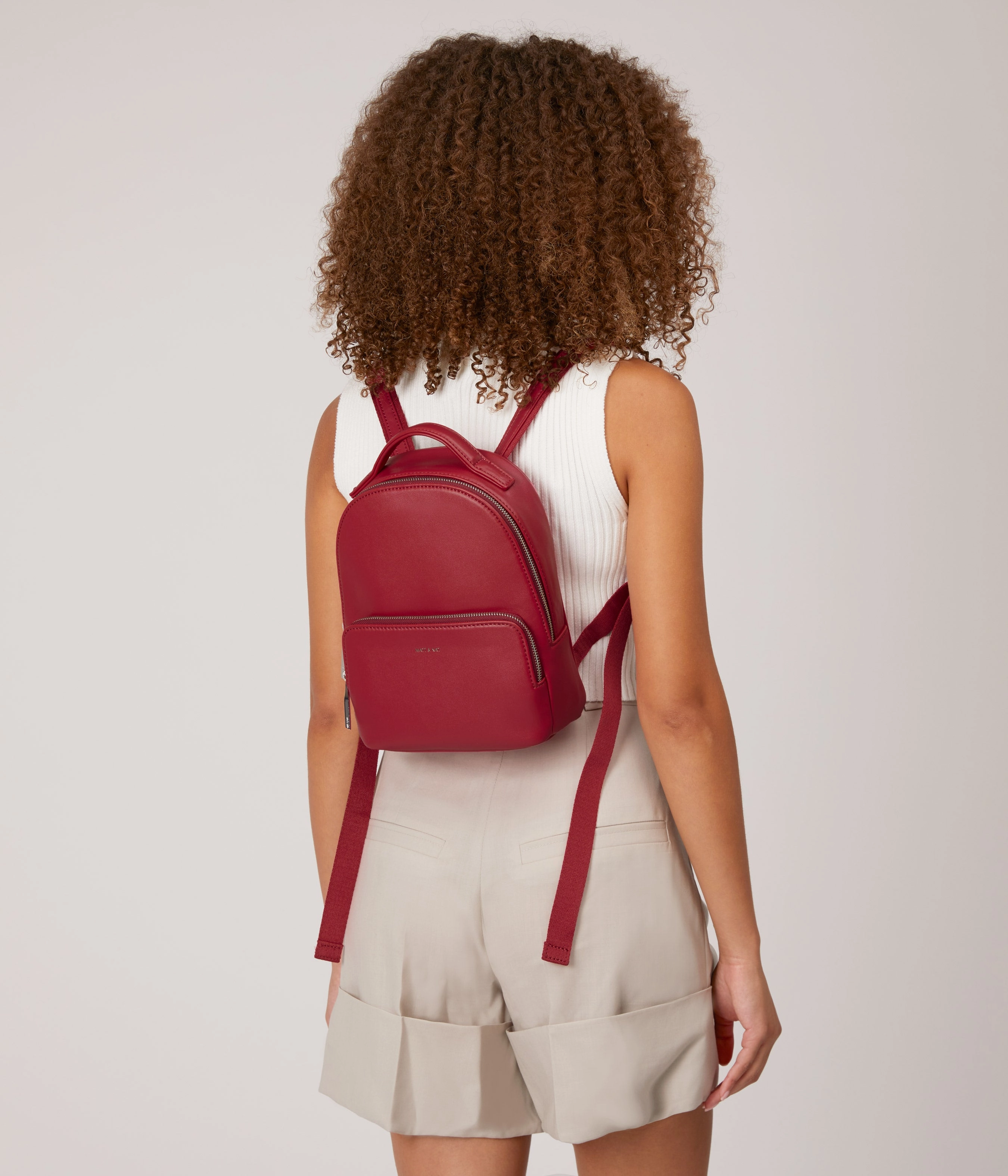CAROSM Small Vegan Backpack - Loom