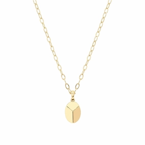 Carve Pendant P452YG