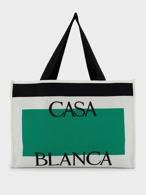 Casa Piqu?? Weave Tote Bag
