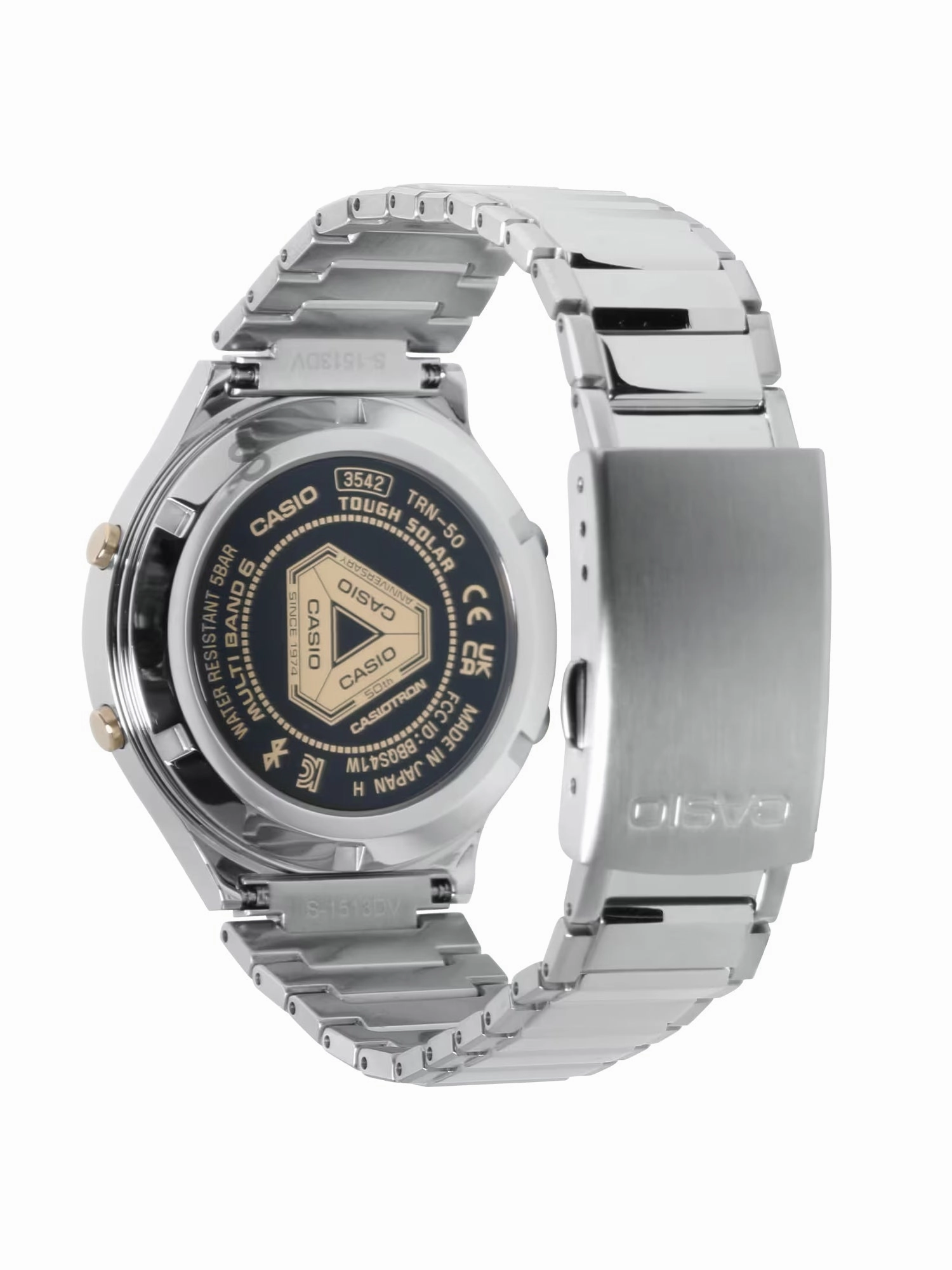Casio 50th Anniversary CASIOTRON Bluetooth Watch TRN50SS-2A