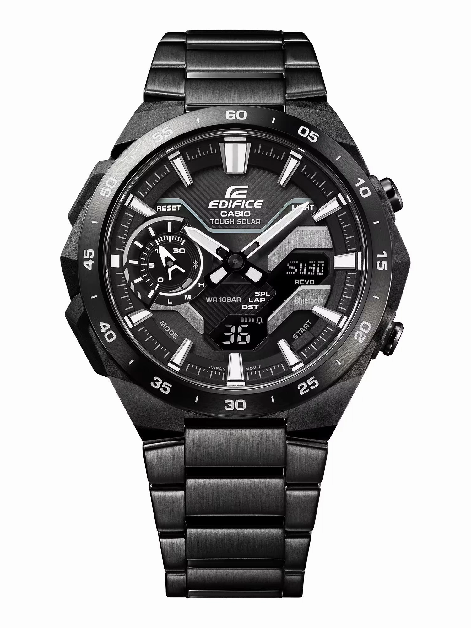 Casio EDIFICE WINDFLOW Men's Tough Solar Bluetooth Watch ECB-2200DC-1A