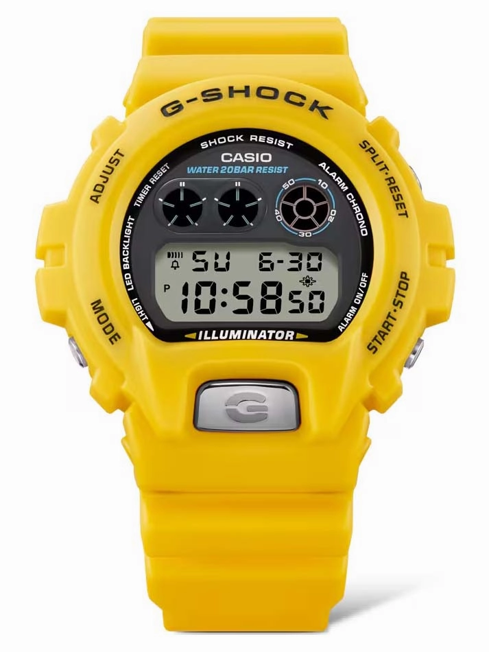 Casio G-Shock 6900 LINE 30TH ANNIVERSARY Yellow Digital Mens Watch DW6900TR-9