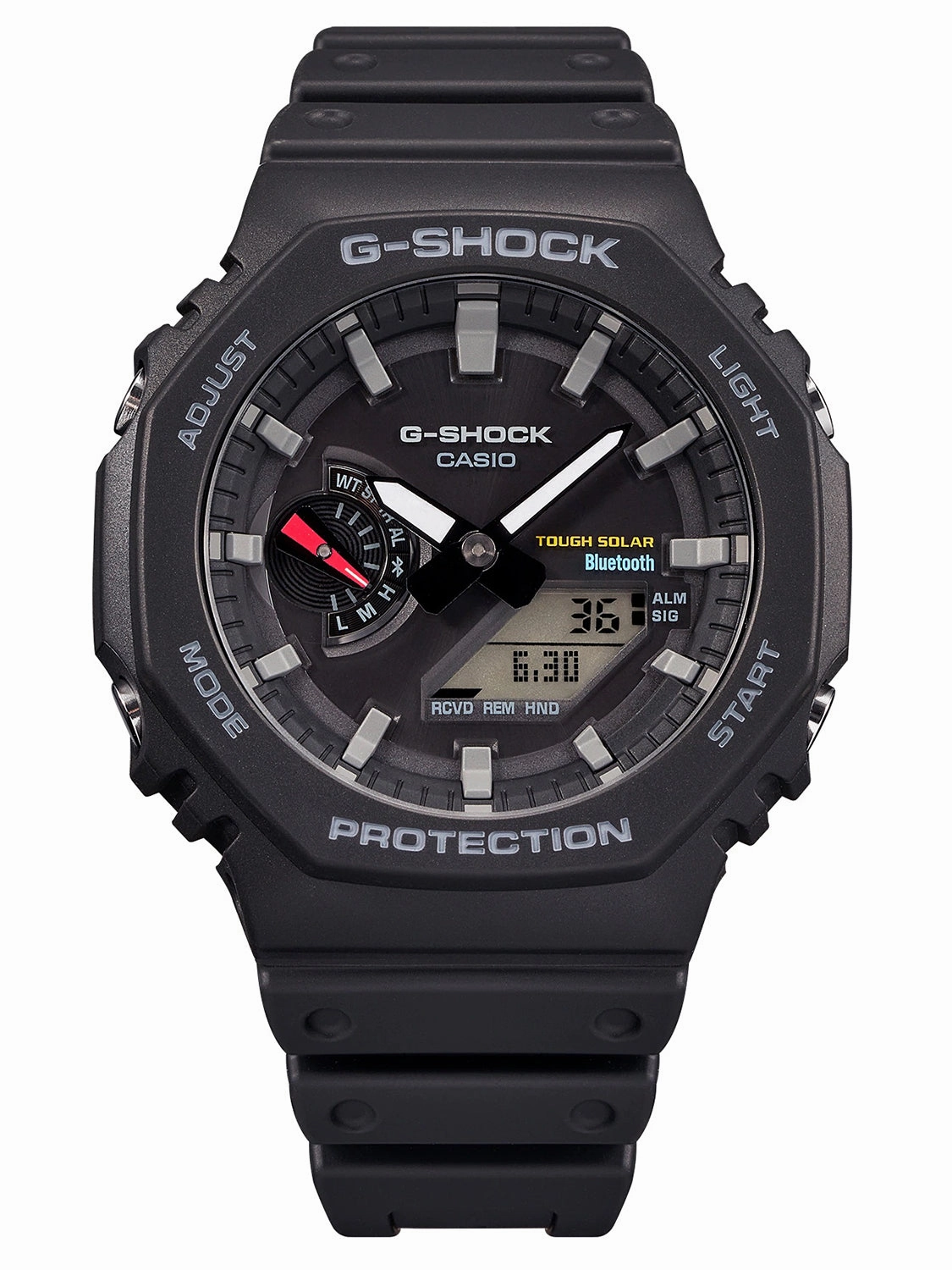 Casio G-Shock CARBON CORE Smartphone Tough Solar Mens Watch GAB2100-1A