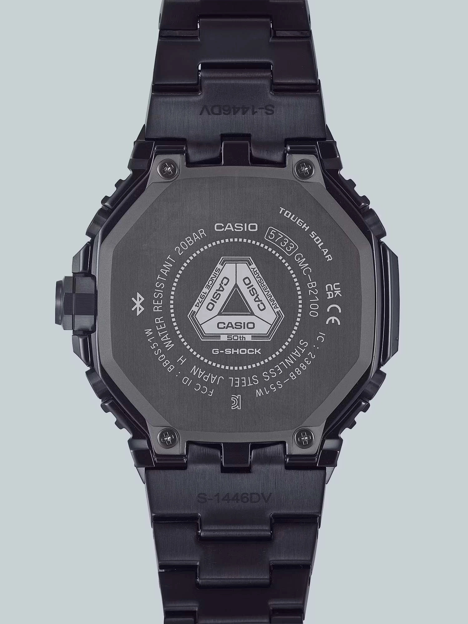 Casio G-Shock Full Metal 50th Anniversary Solar/Bluetooth? Mens Watch GMCB2100ZE-1A