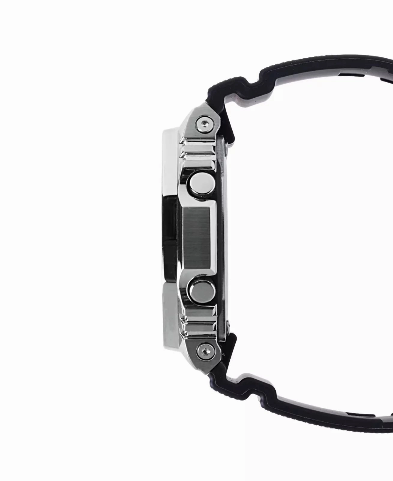 Casio G-Shock G-STEEL BLACK World Time Bluetooth Solar Mens Watch GBM2100-1A
