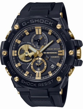 Casio G-Shock G-Steel Carbon Bezel Bluetooth Mens Watch GSTB100GC-1A