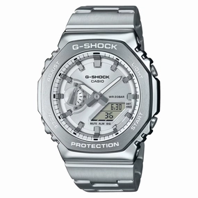 Casio G-Shock G-STEEL SLIM Analog-Digital Stainless Steel Watch GM2110D-7A