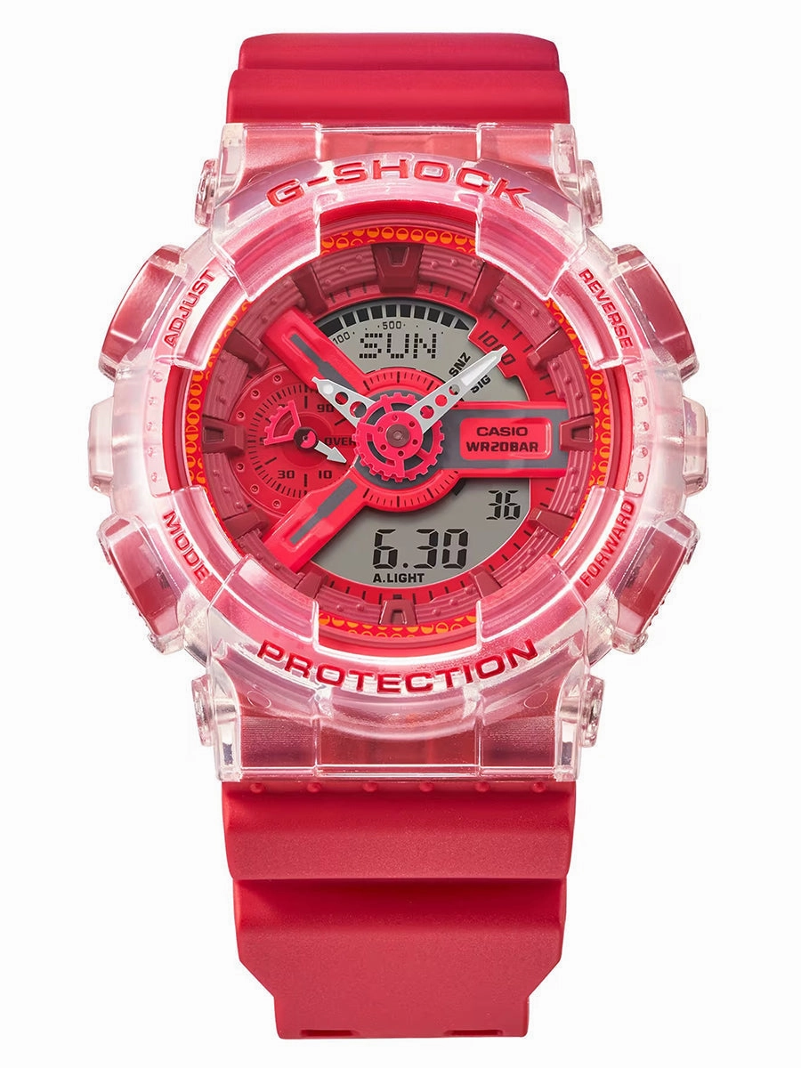Casio G-Shock LUCKY DROP Ltd Edition Red Mens/Womens Watch GA110GL-4A