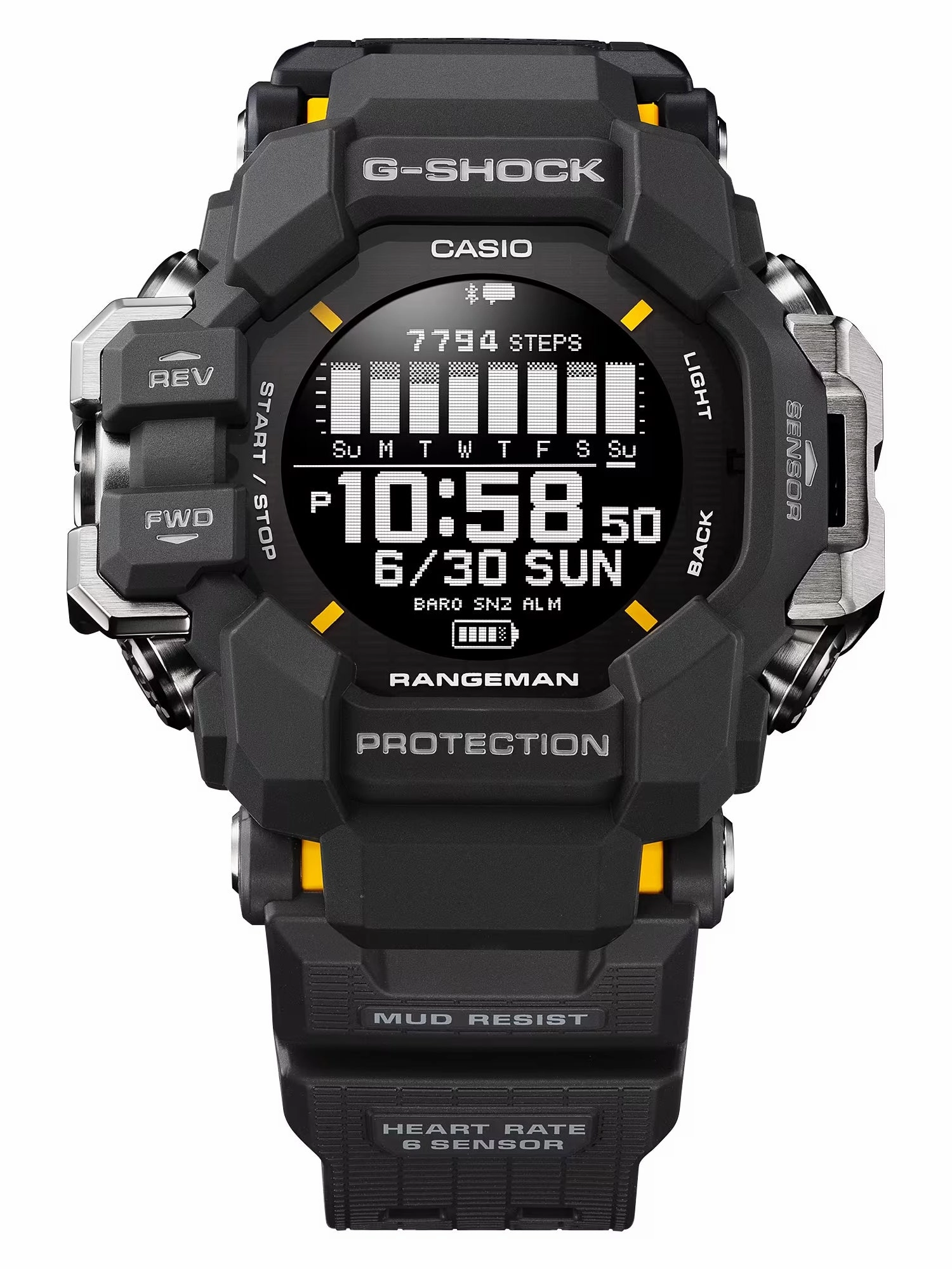 Casio G-Shock MASTER OF G LAND RANGEMAN black watch GPRH1000-1