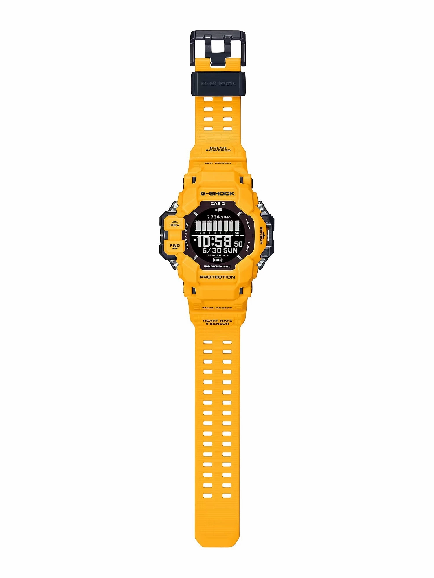 Casio G-Shock MASTER OF G LAND RANGEMAN yellow watch GPRH1000-9