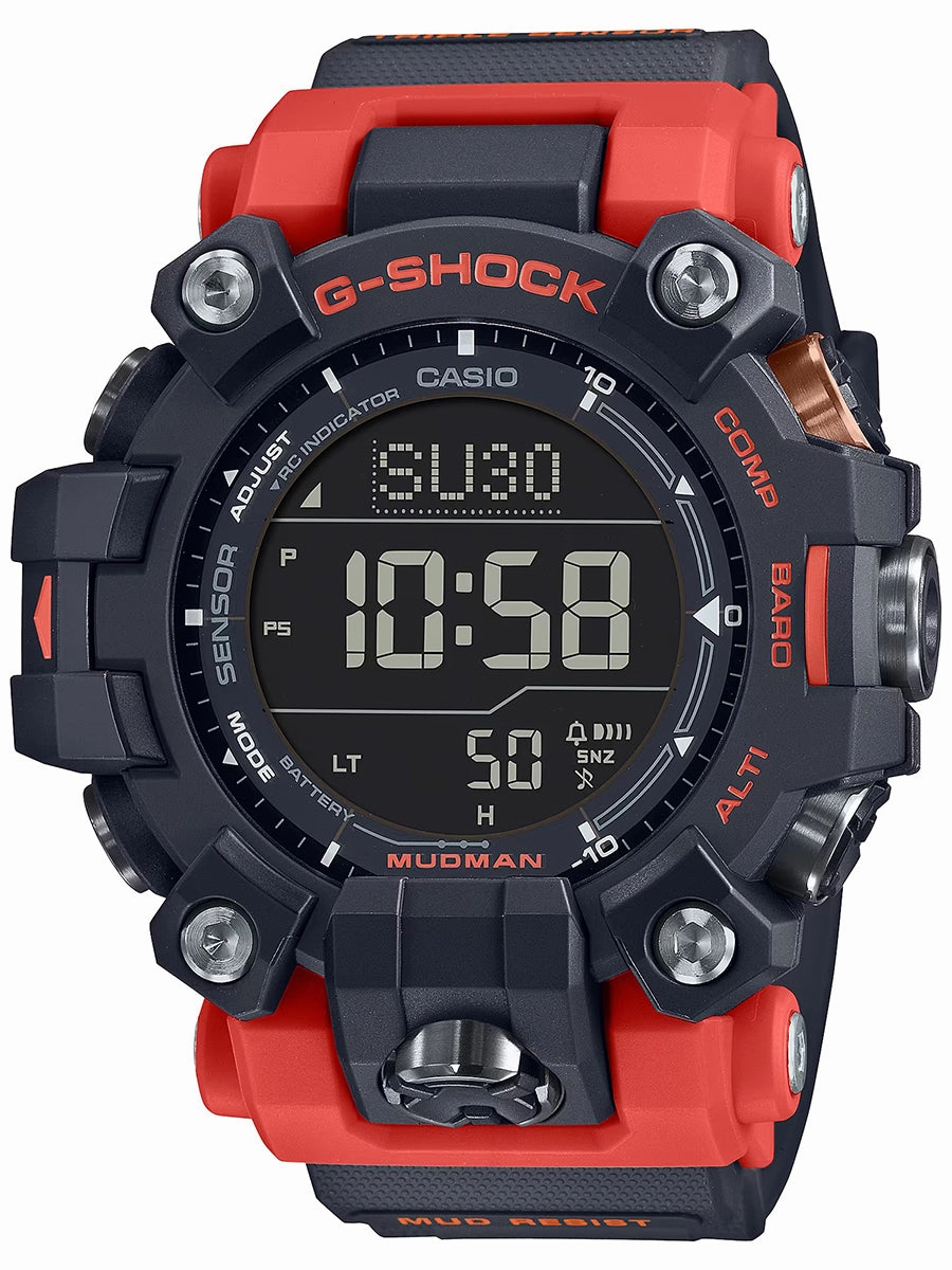 Casio G-SHOCK Master of G Triple-Sensor MUDMAN with Mud-Resist Construction GW9500-1A4