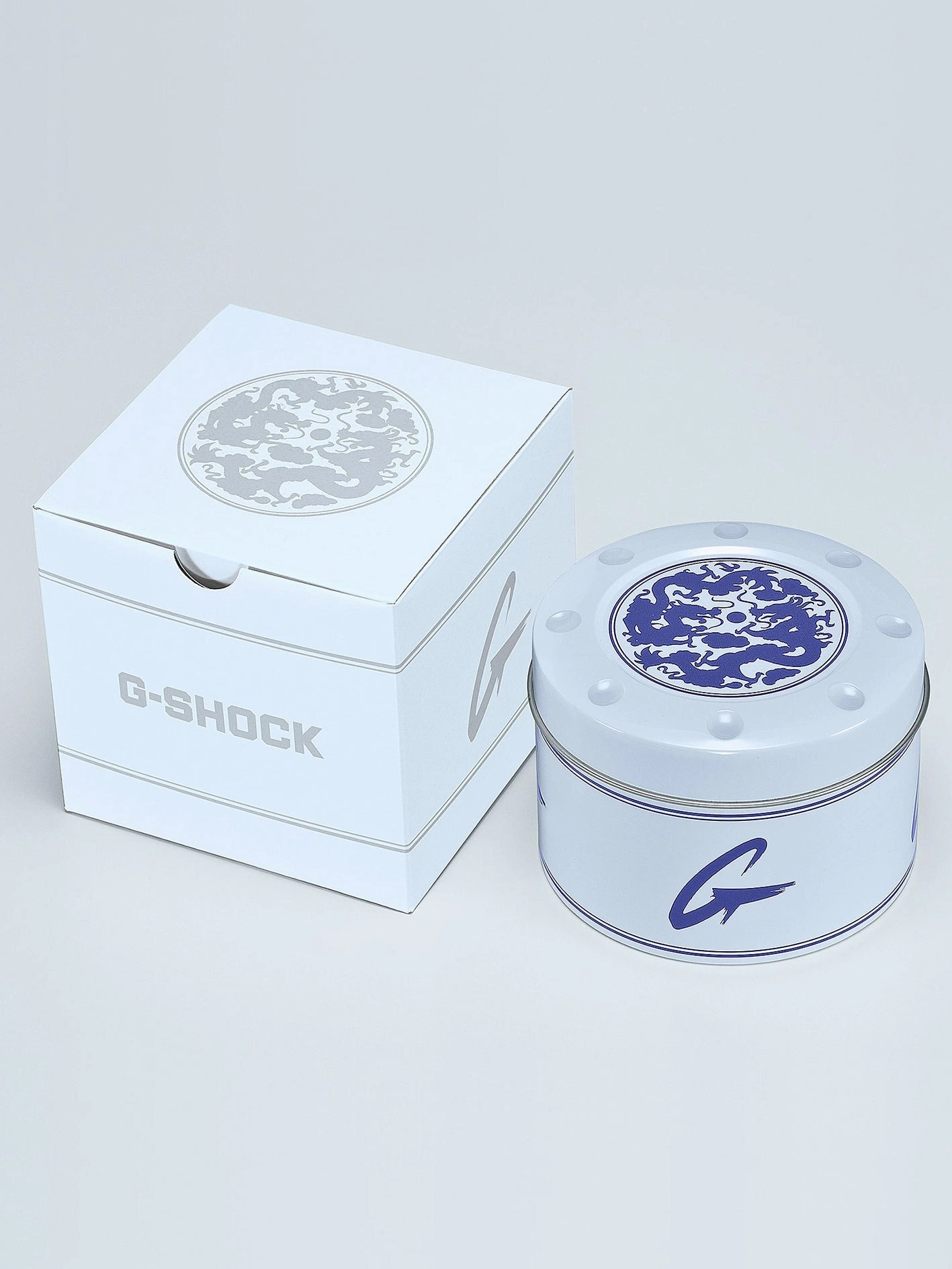 Casio G-Shock "Blue and White Pottery" Series Watch DW5600BWP-2A