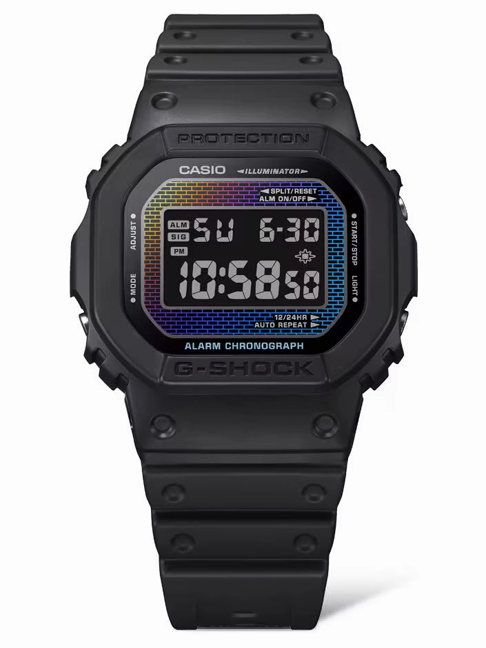 Casio G-Shock RAINBOW BRICK Digital Mens Watch DW5600RW-1A