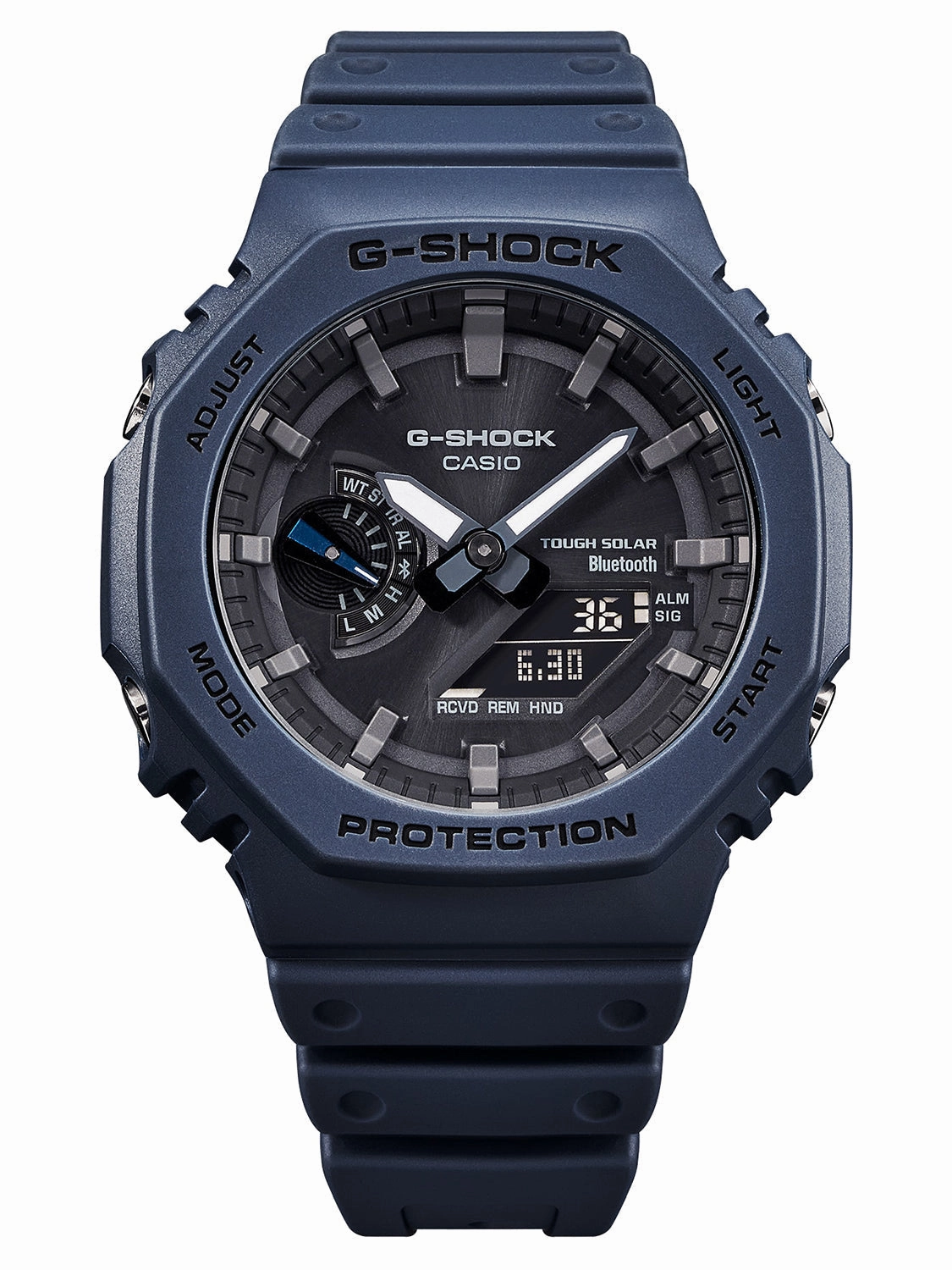 Casio G-SHOCK Smartphone Link and Tough Solar Power Watch Blue GAB2100-2A