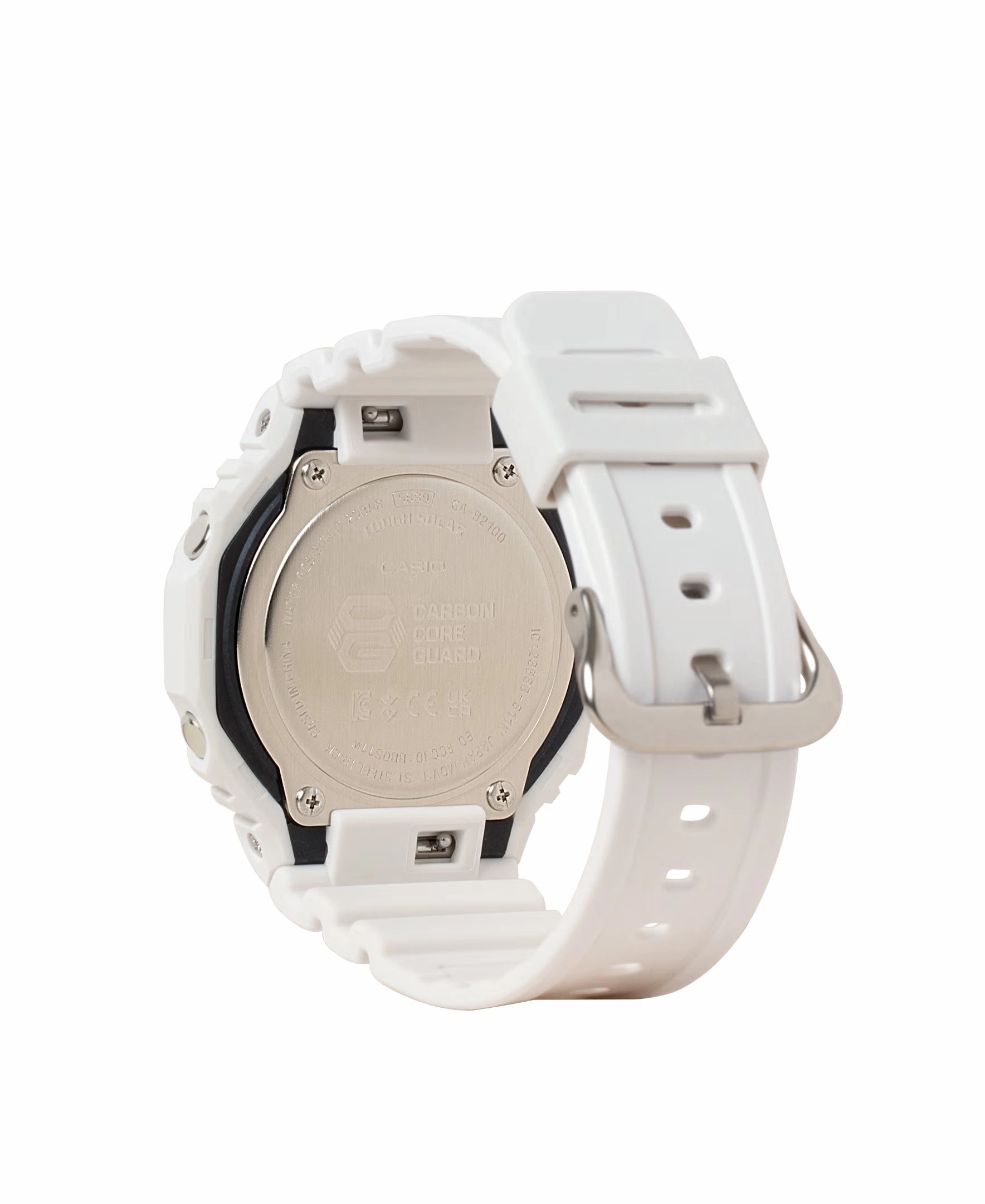 Casio G-SHOCK Smartphone Link and Tough Solar Power Watch White GAB2100FC-7A