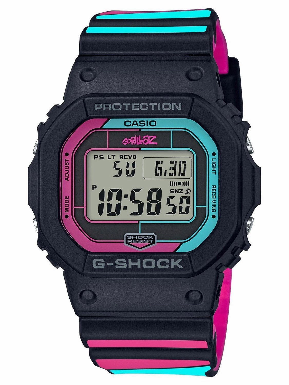 Casio G-SHOCK x GORILLAZ Collaboration Limited Edition Mens Watch GWB5600GZ-1