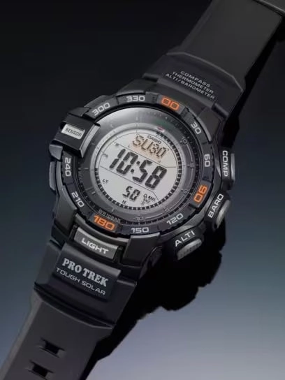 Casio PRO TREK Tough Solar Altimeter Barometer Thermometer watch PRG270-1