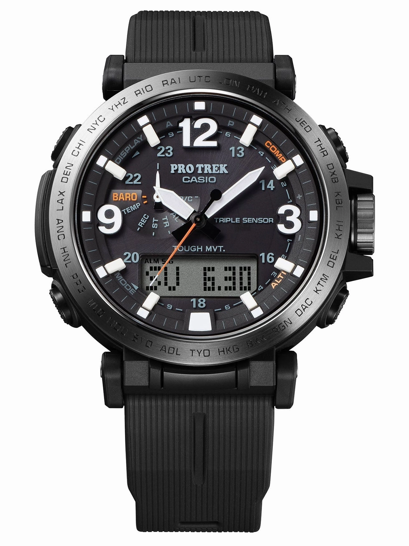 Casio PROTREK Eco-Friendly Biomass Plastics Triple Sensor Watch PRW6611Y-1