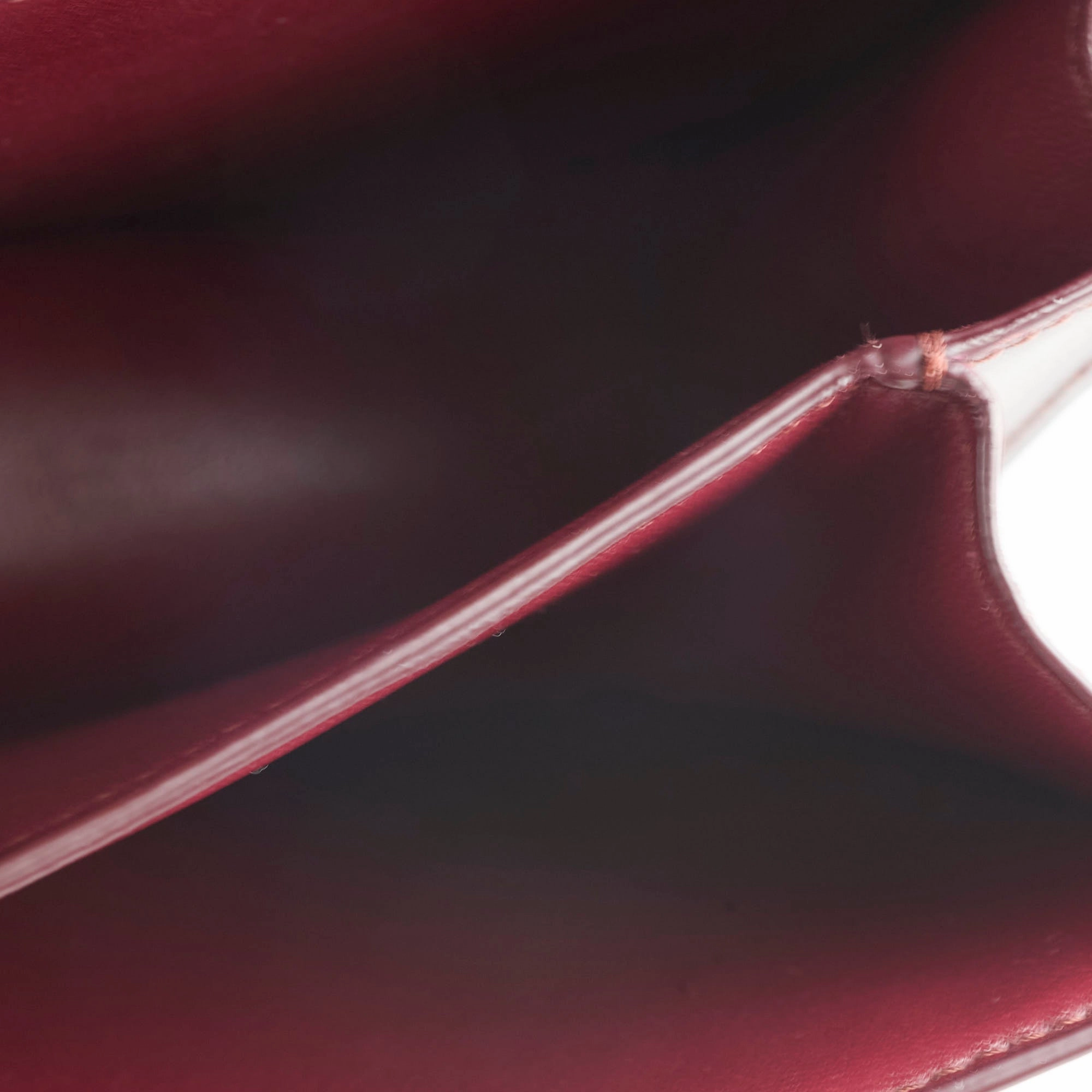 Celine Mini Box Bag Burgundy