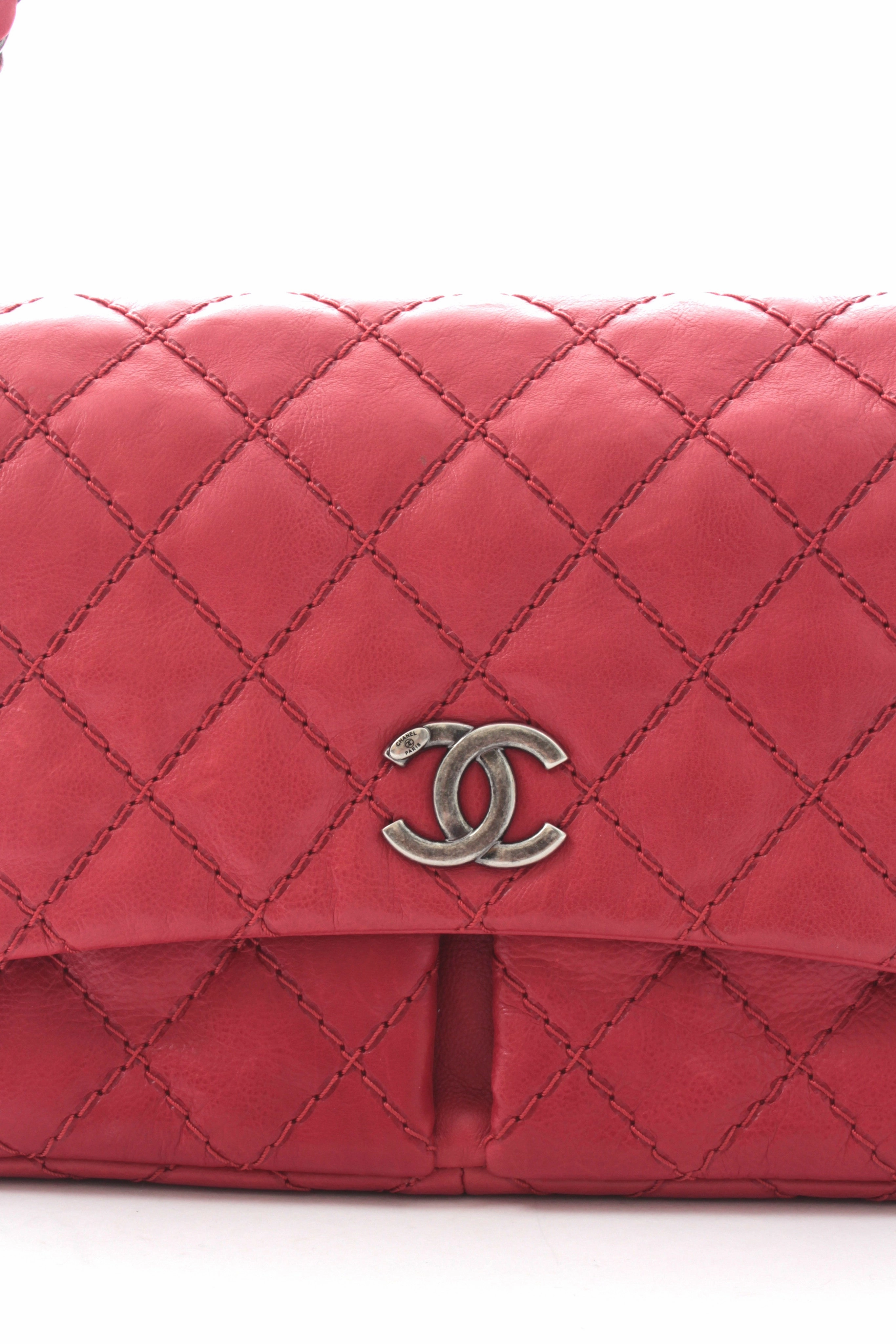 Chanel Limited Edition Large Leather Flap Bag (A67725)