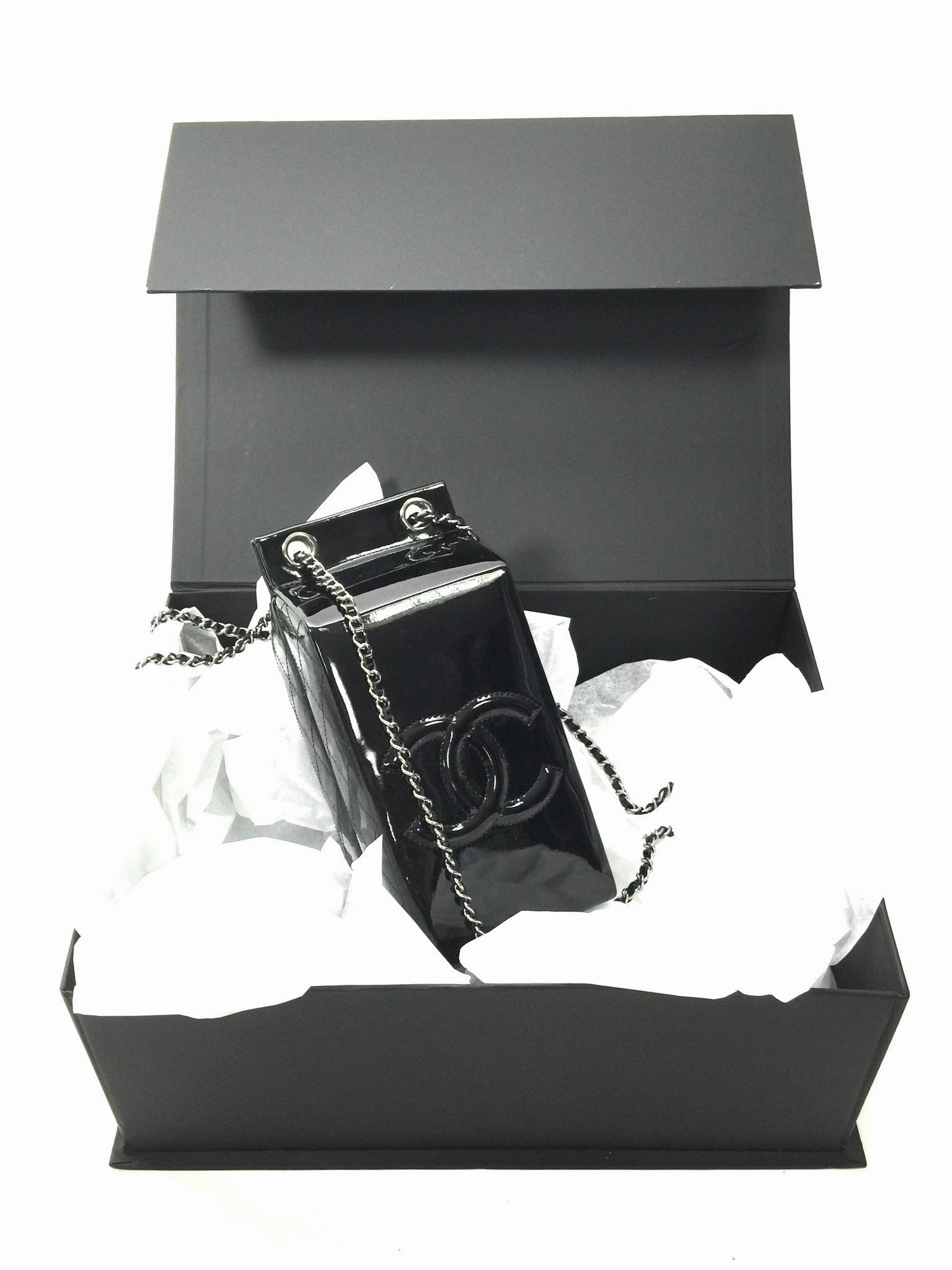 Chanel Limited Edition Milk Carton Leather Bag