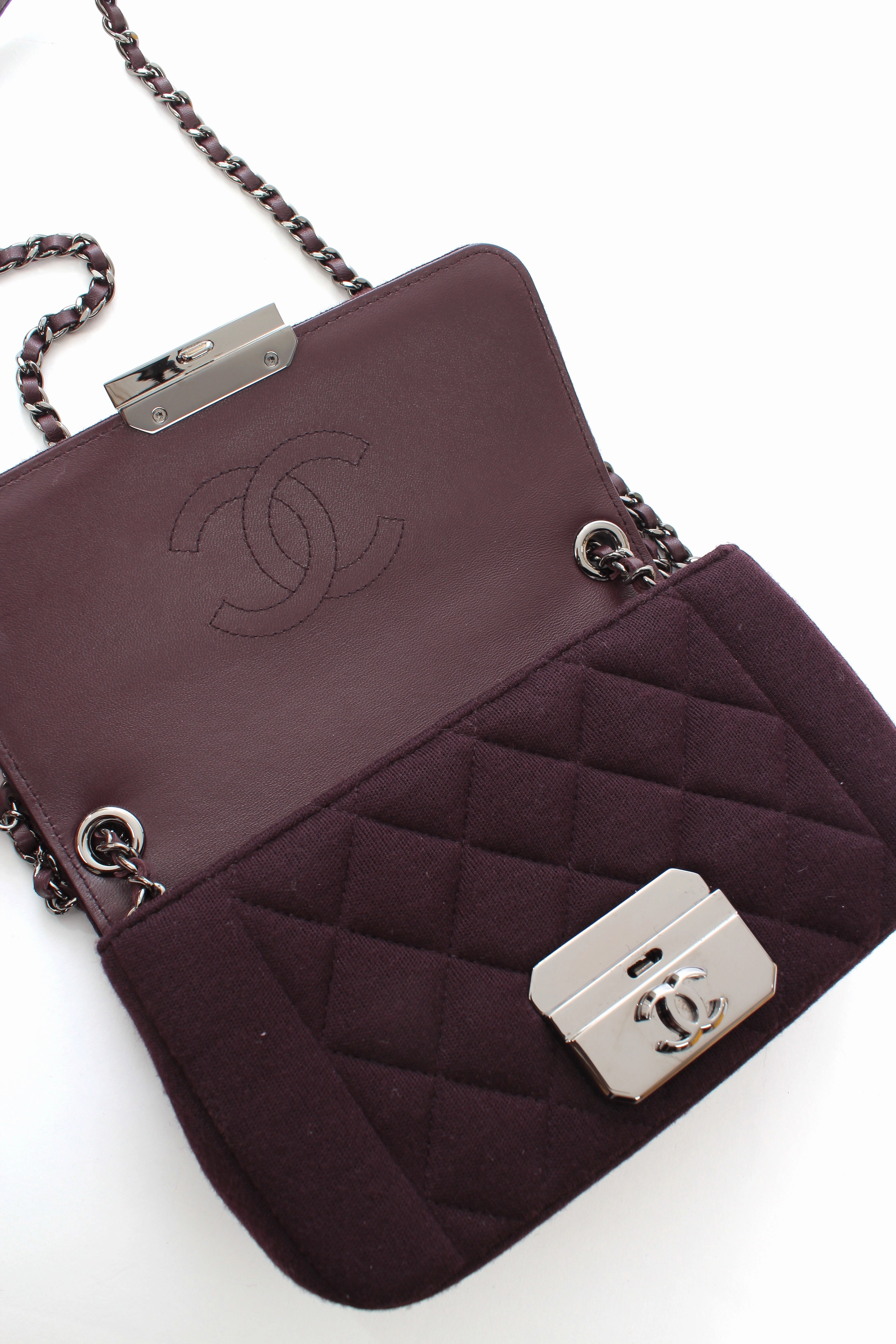 Chanel Quilted Wool Flap Shoulder Bag - Limited Edition