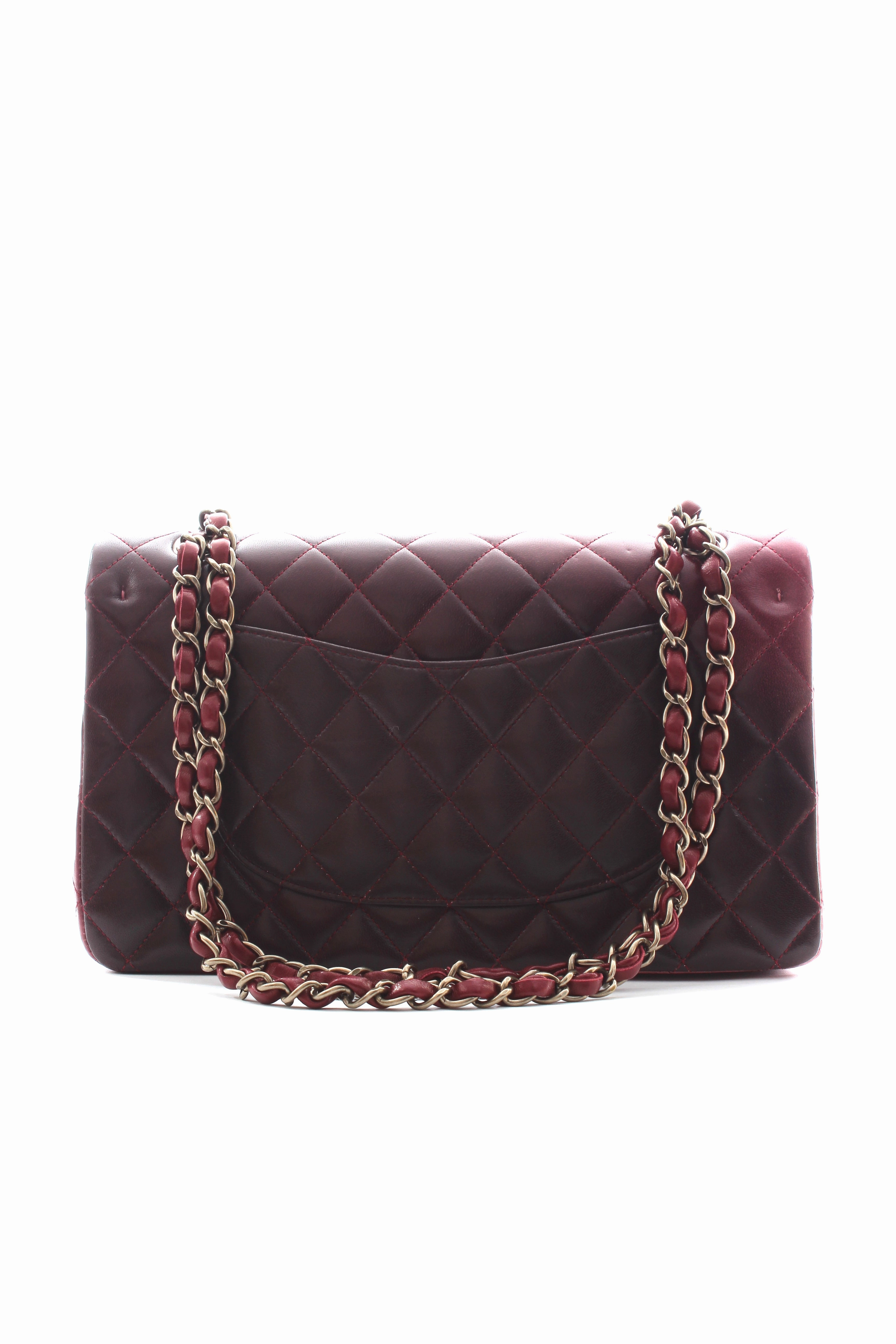 Chanel Timeless Ombr?? Quilted Lambskin Leather Flap Bag