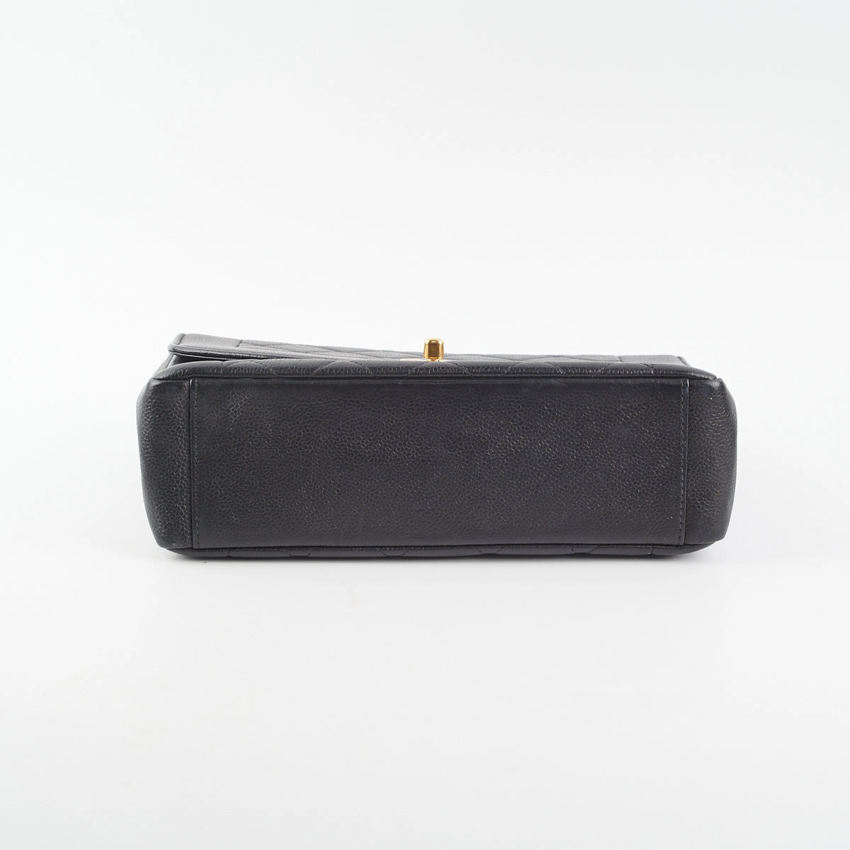 Chanel Vintage Caviar Medium Diana Flap Bag Black