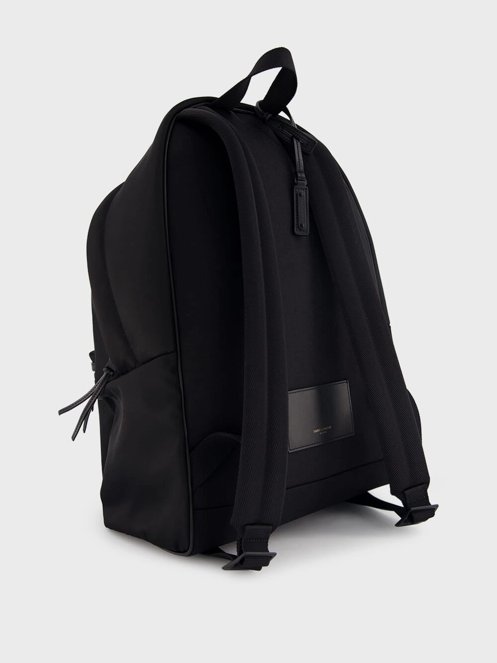 City Leather-Trimmed Backpack