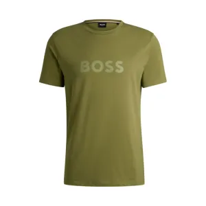 Cotton-jersey T-shirt with SPF 50  UV protection