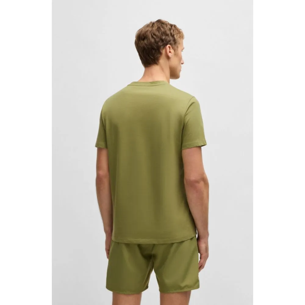 Cotton-jersey T-shirt with SPF 50  UV protection
