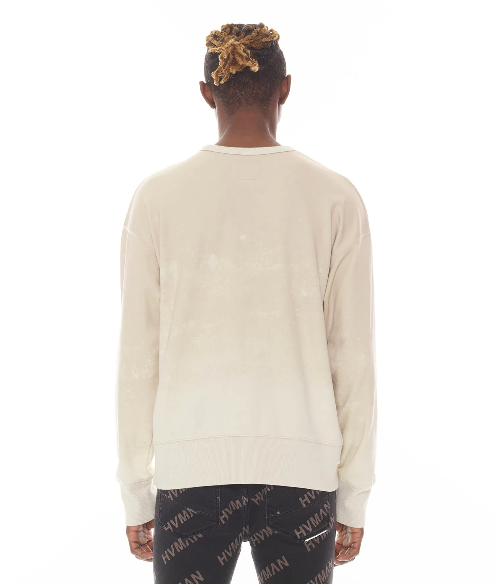Crew Sweatshirt In Cream
