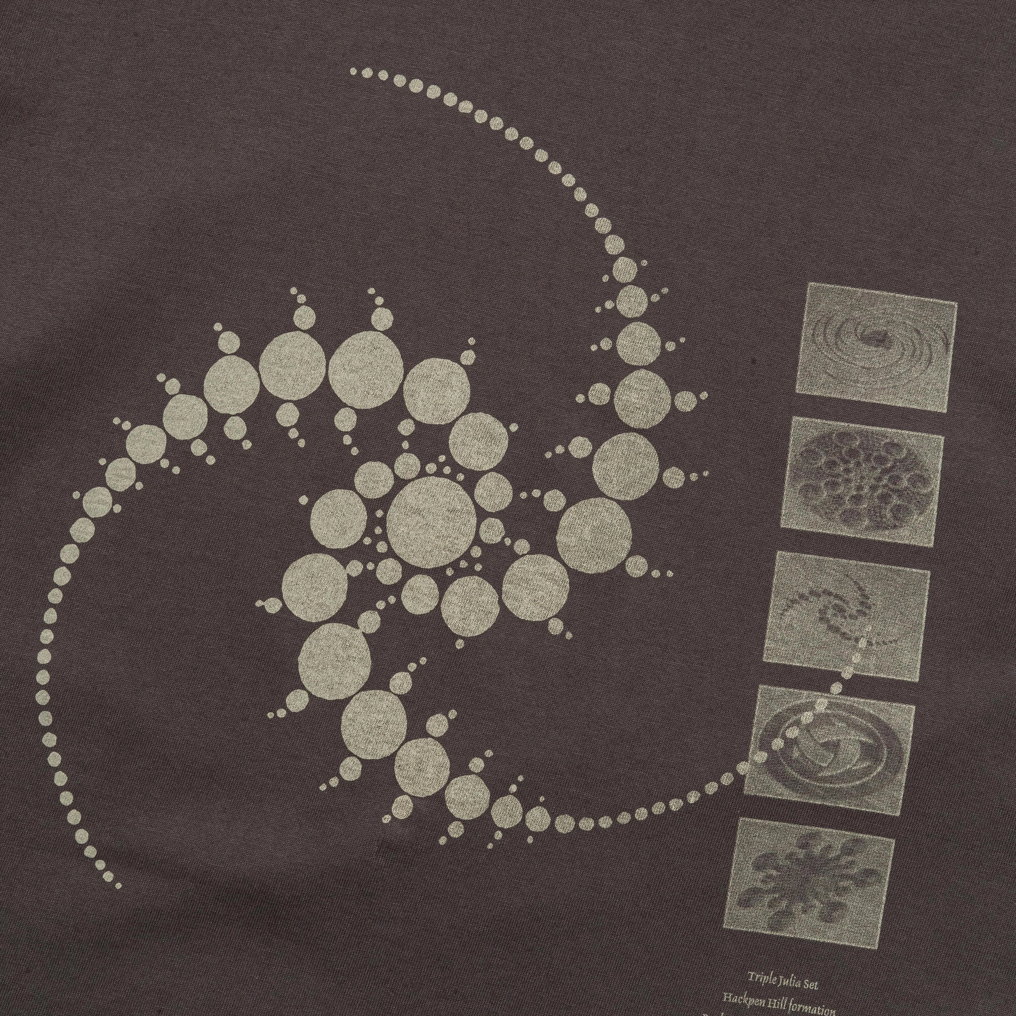 Crop Circle T-Shirt - Peat