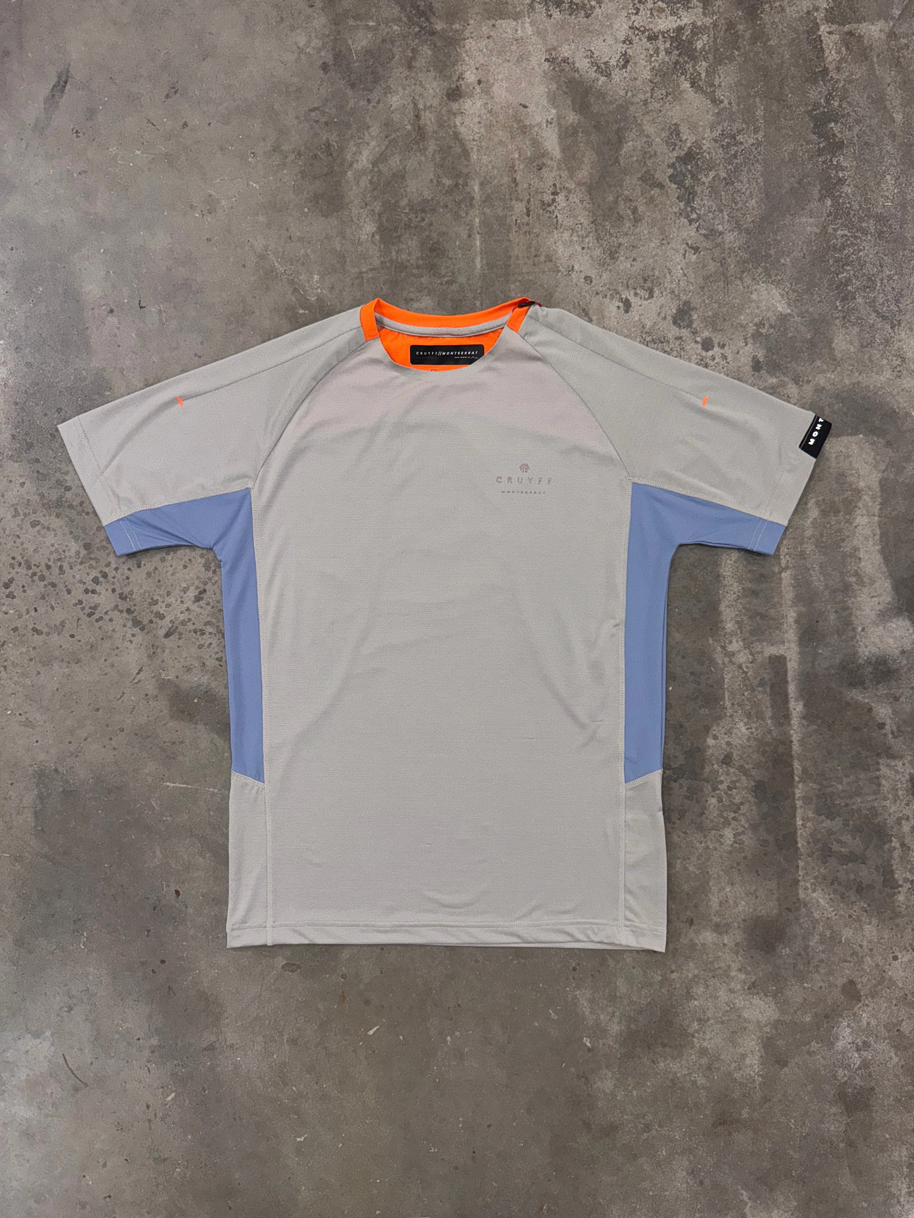Cruyff Montserrat Nimbus T Shirt - Grey