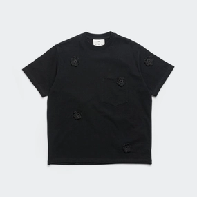 Daisy Standard Tee - Black Soft Roots Jersey