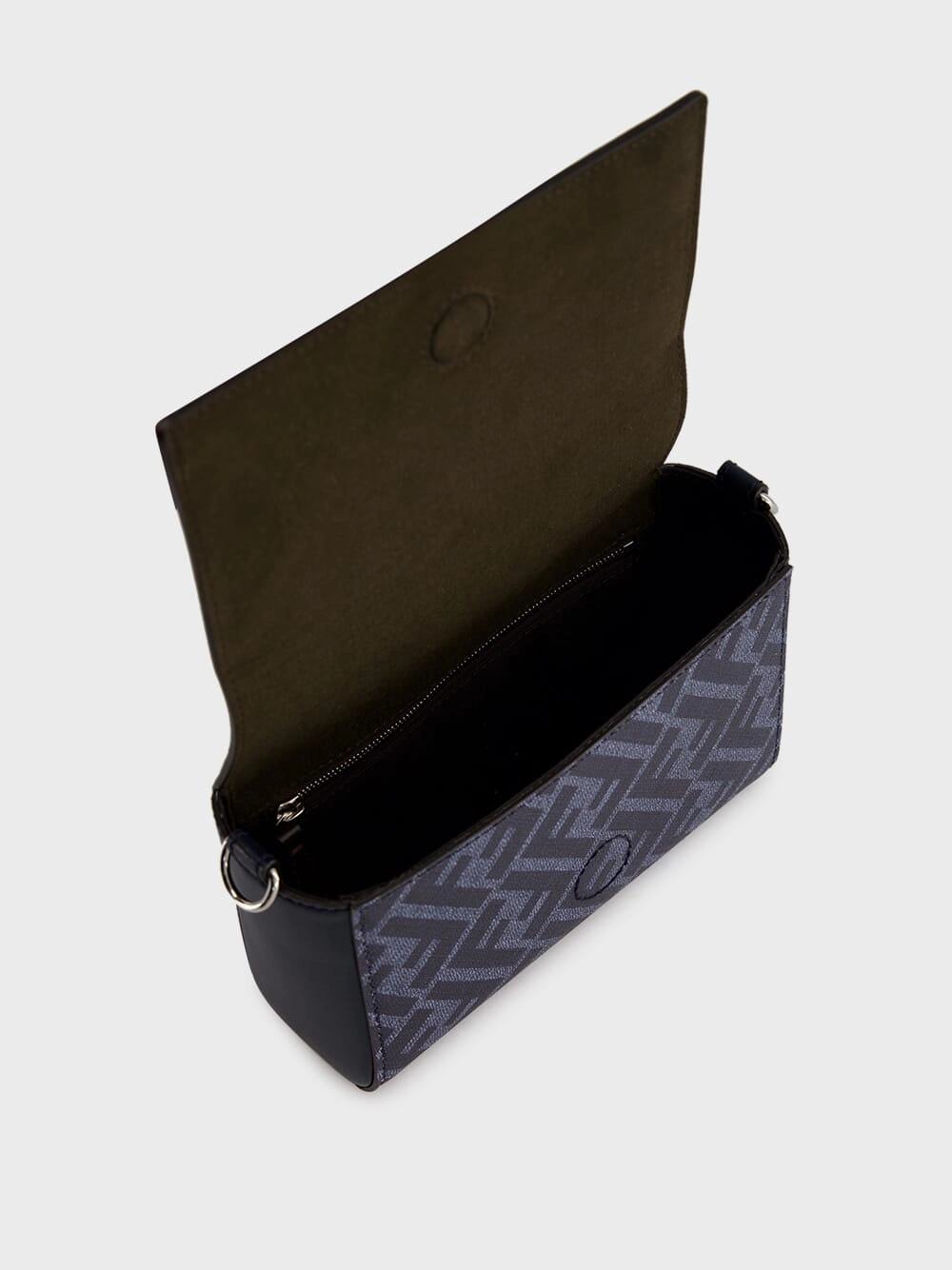 Dark Blue FF Squared Compact Bag