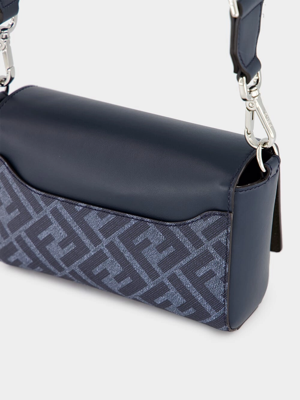Dark Blue FF Squared Compact Bag