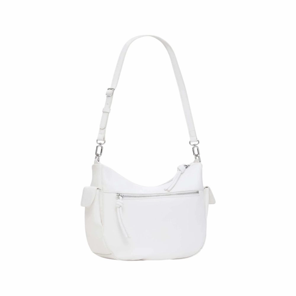 Desigual White Polyethylene Handbag