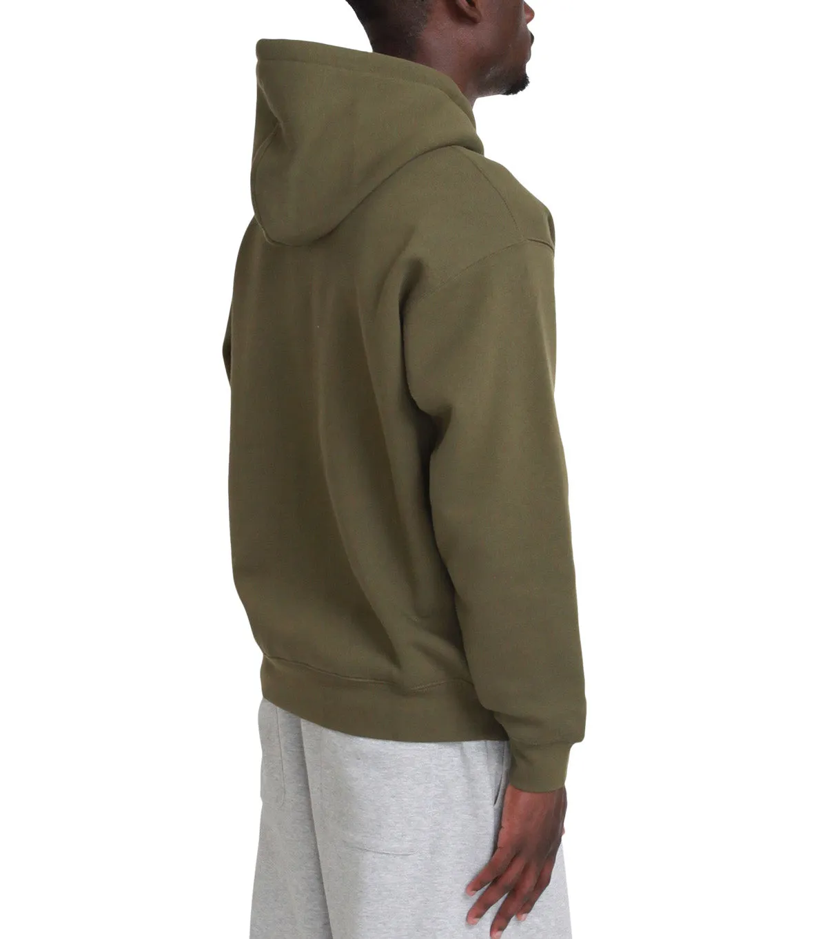 Dime Classic Shiny Hoodie Dark Olive
