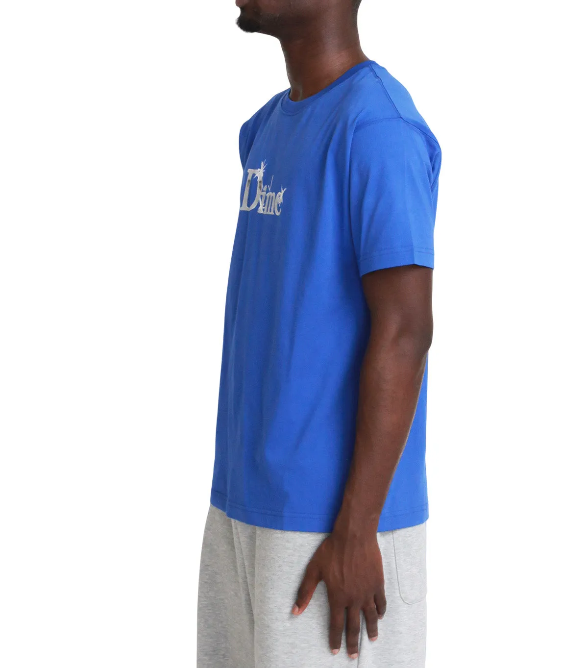 Dime Classic Shiny T-Shirt Marine