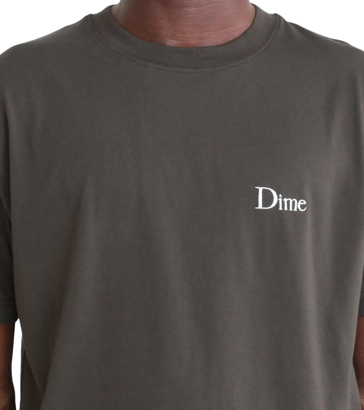 Dime Classic Small Logo T-Shirt Black