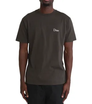 Dime Classic Small Logo T-Shirt Black