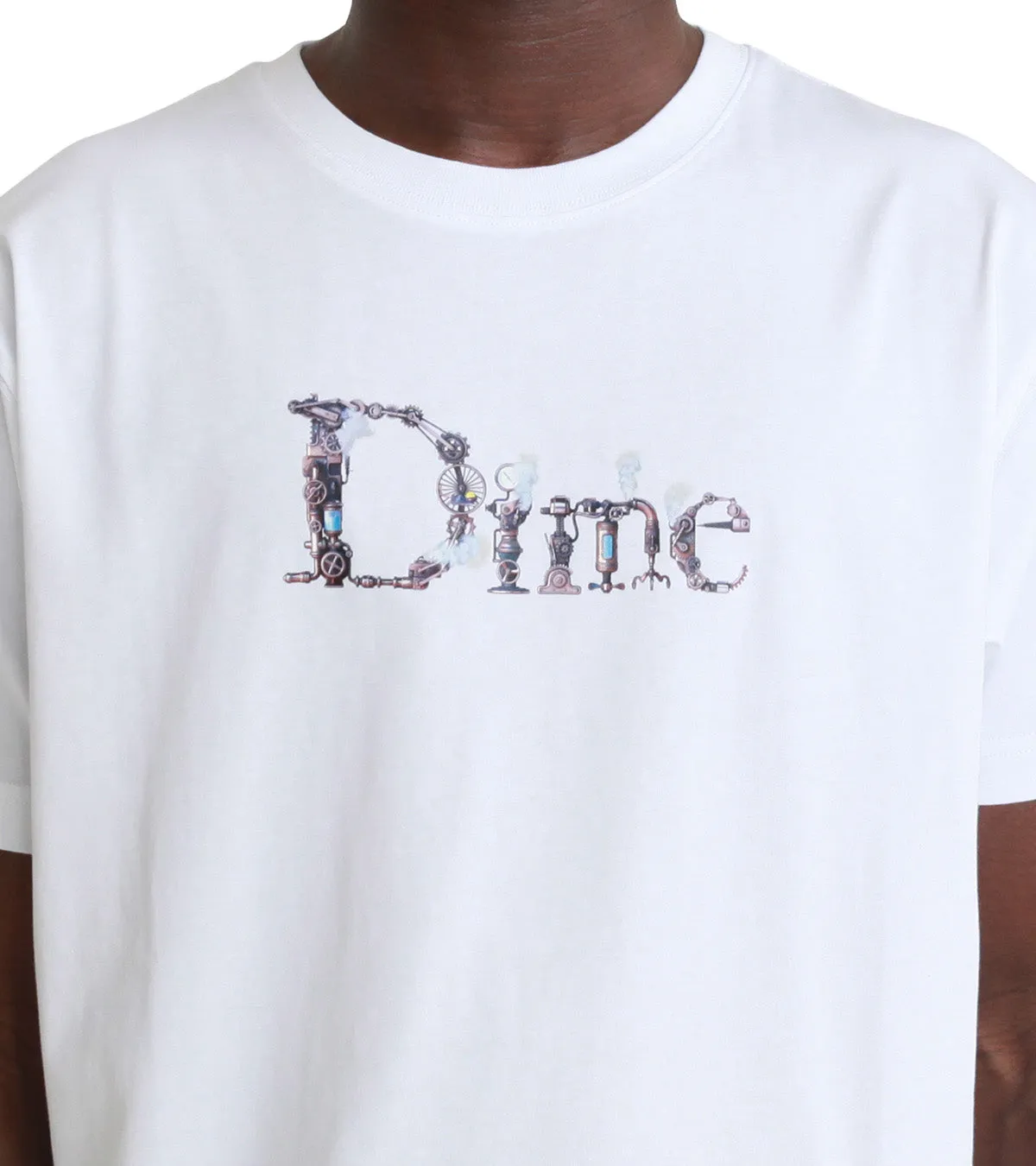 Dime Classic Steampunk T-Shirt White