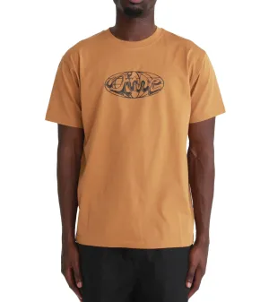 Dime Globe T-Shirt Coffee