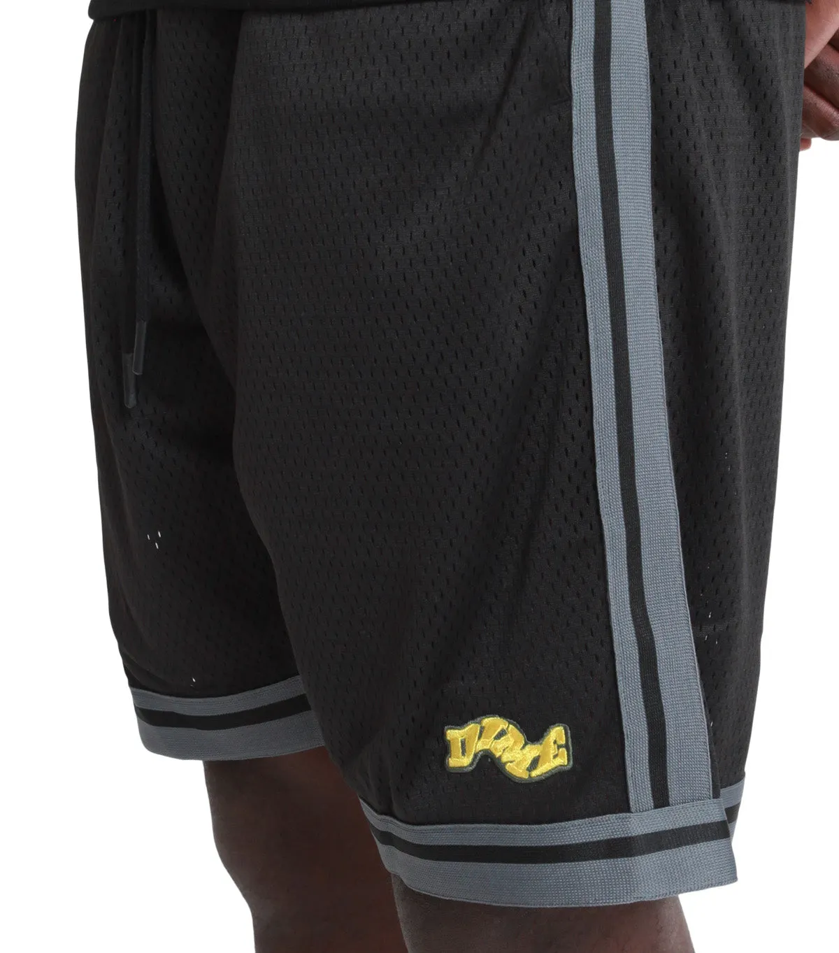 Dime League Mesh Shorts Black