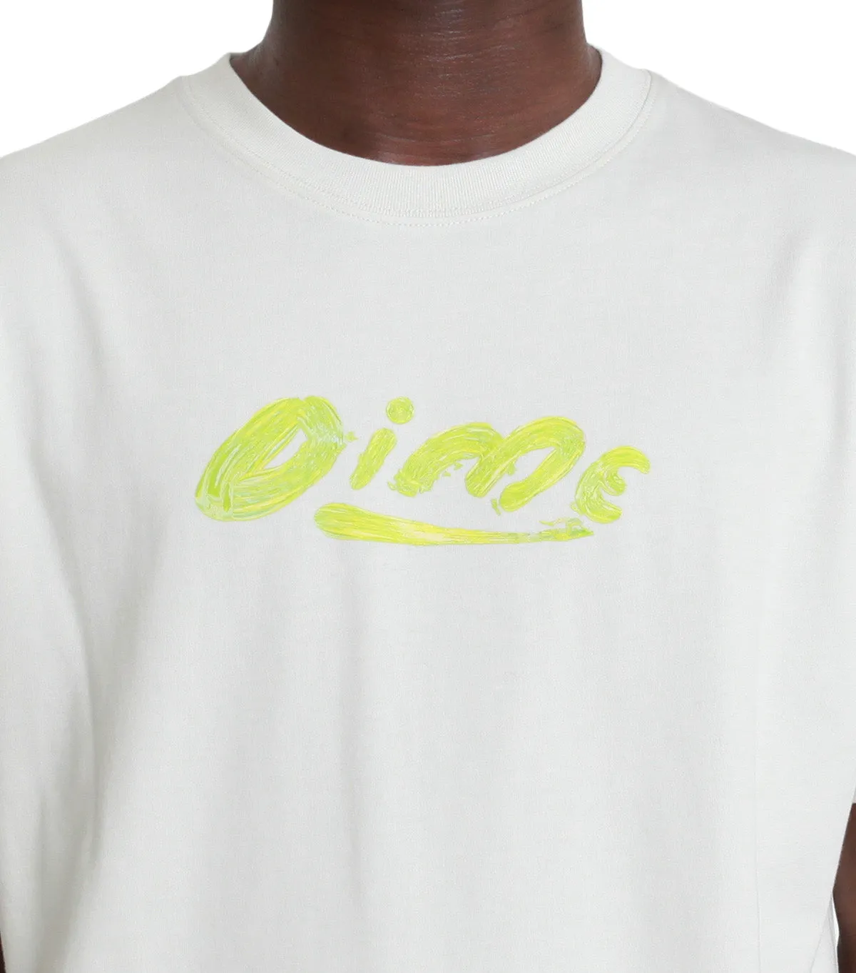 Dime Paint T-Shirt Light Grey