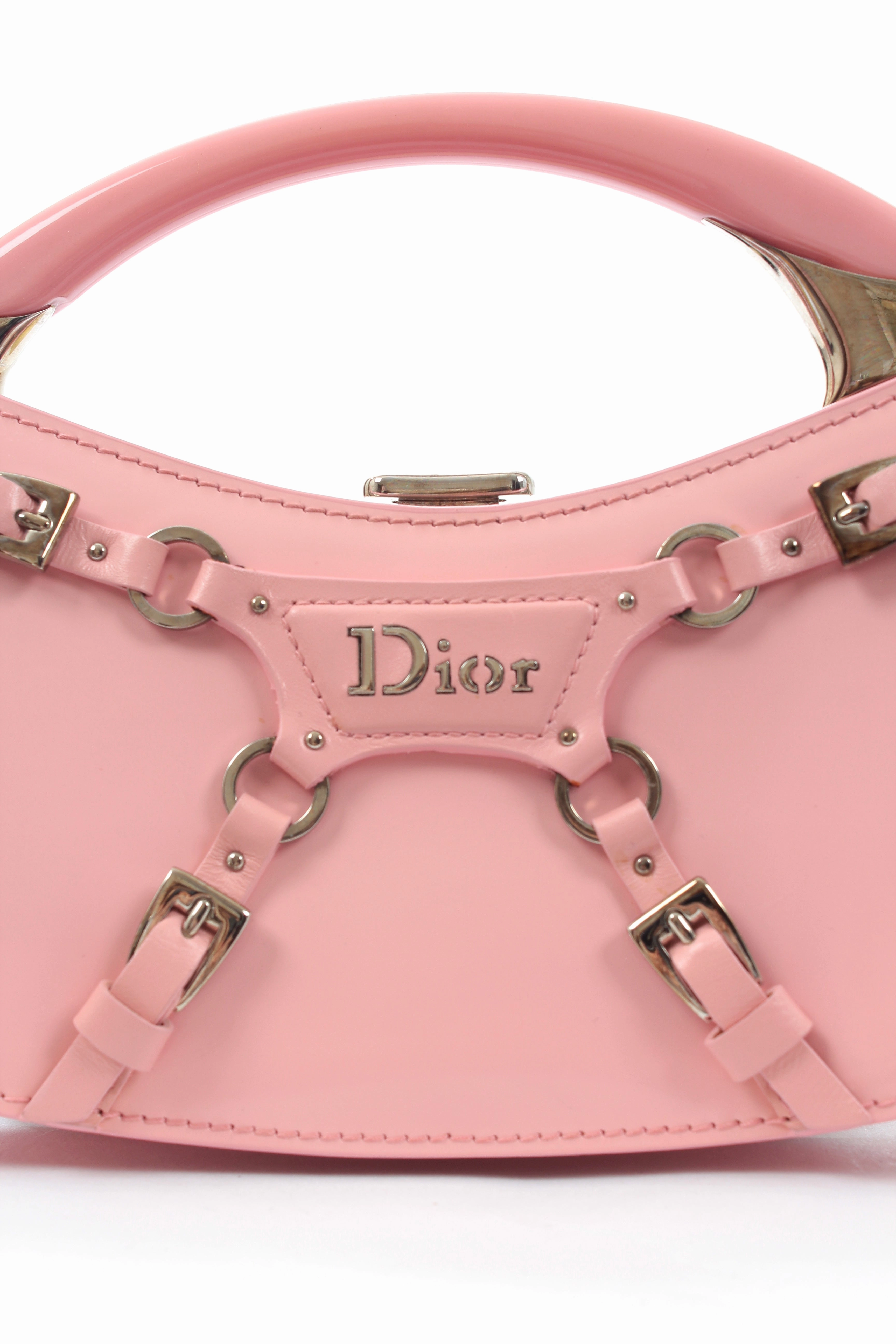 Dior Bondage Leather Clutch Bag
