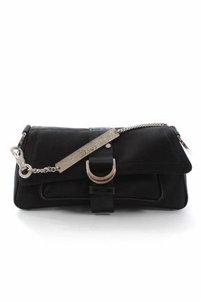 Dior Hardcore Crystal-Chain Satin Bag