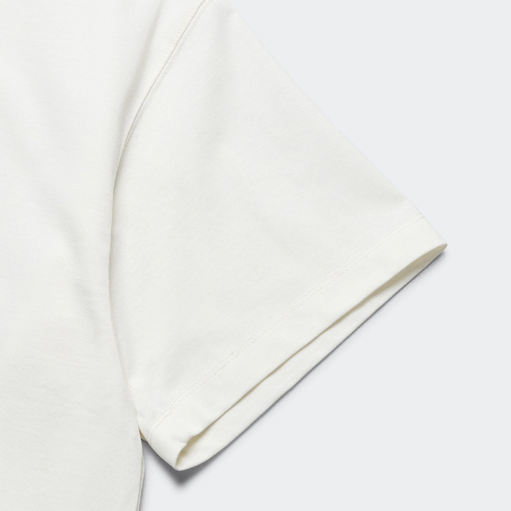 Eco Hybrid Print Tee - White