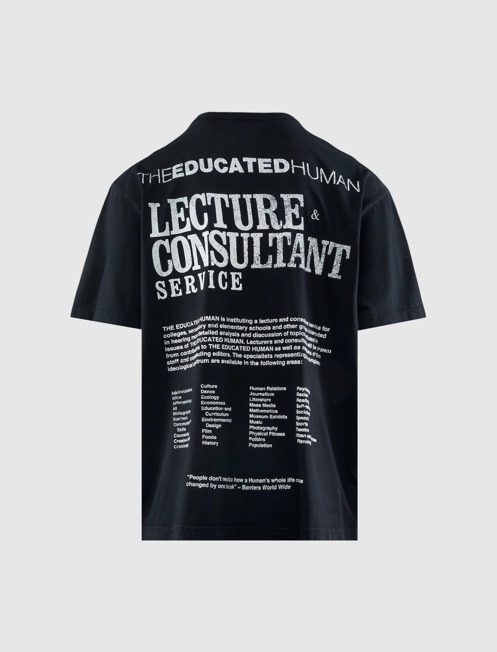 EDUCATED HUMAN TEE